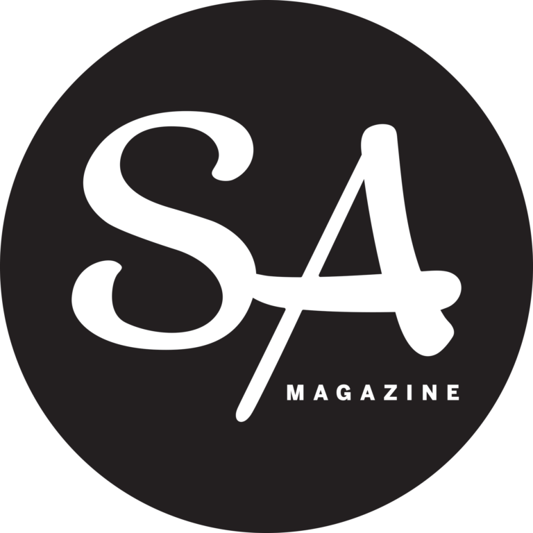 sam logo black circle